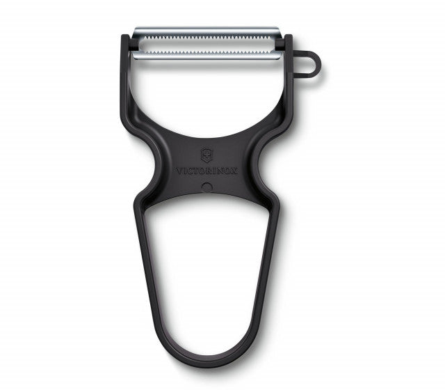 Curatator Legume Victorinox Rapid, Maner ABS Plastic, Lama Serata, Negru
