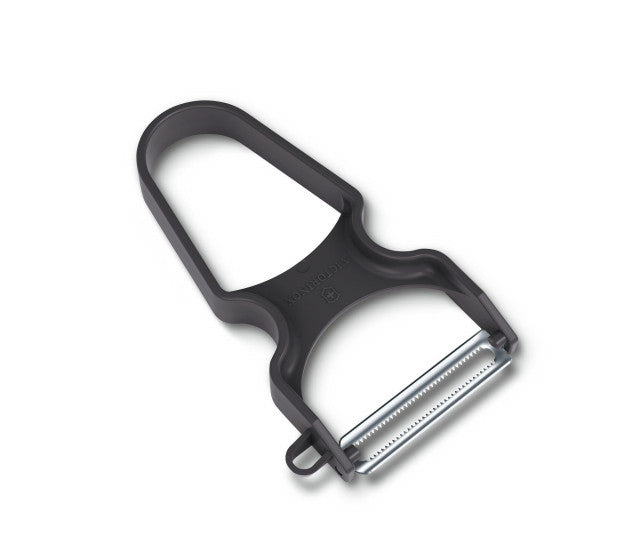 Curatator Legume Victorinox Rapid, Maner ABS Plastic, Lama Serata, Negru