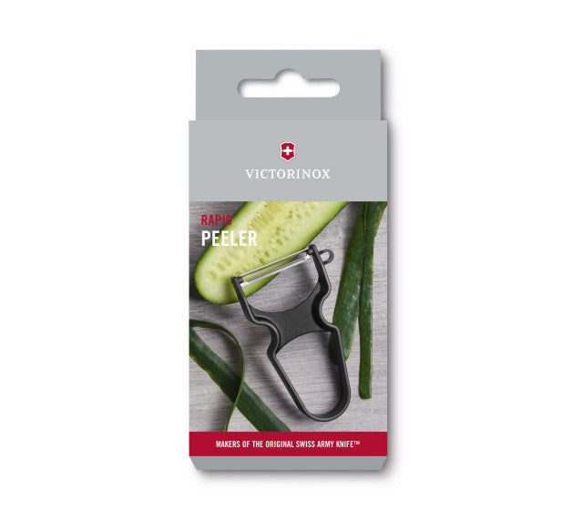 Curatator Legume Victorinox Rapid, Maner ABS Plastic, Negru
