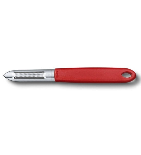 Curatator Rosii Victorinox Tomato Peeler, Lama Dubla Zimtata, Rosu