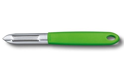 Curatator Rosii Victorinox Tomato Peeler, Lama Dubla Zimtata, Verde