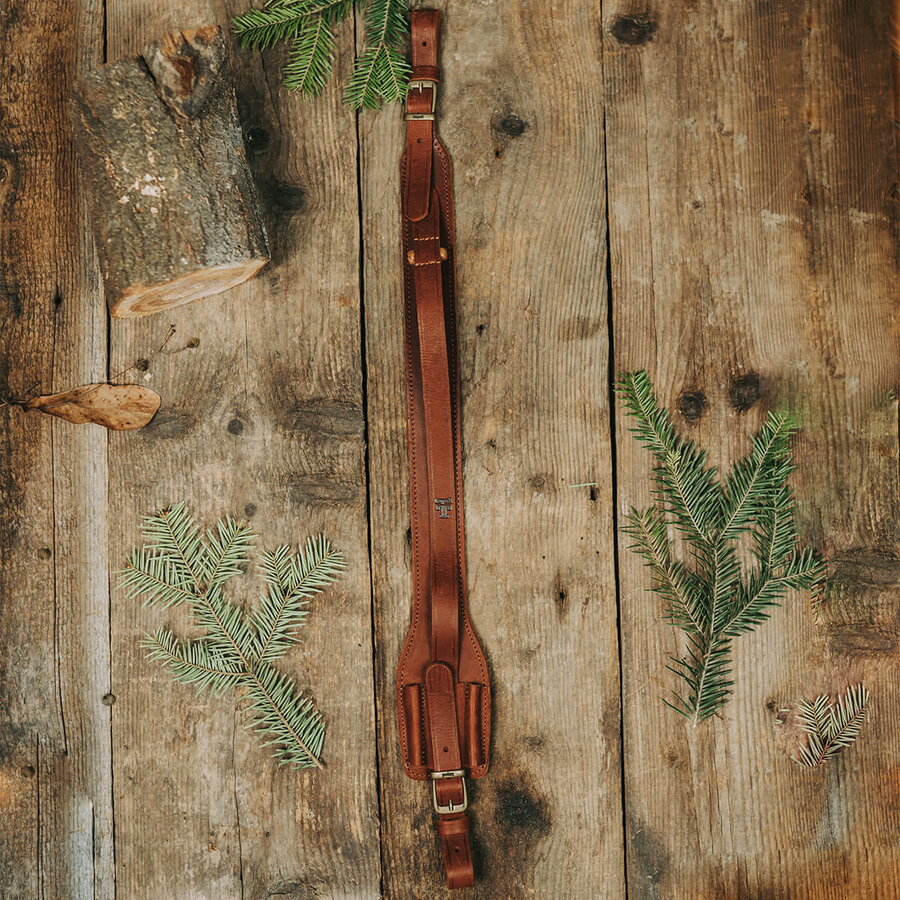 Curea Arma Tapel Piele, Model 8B