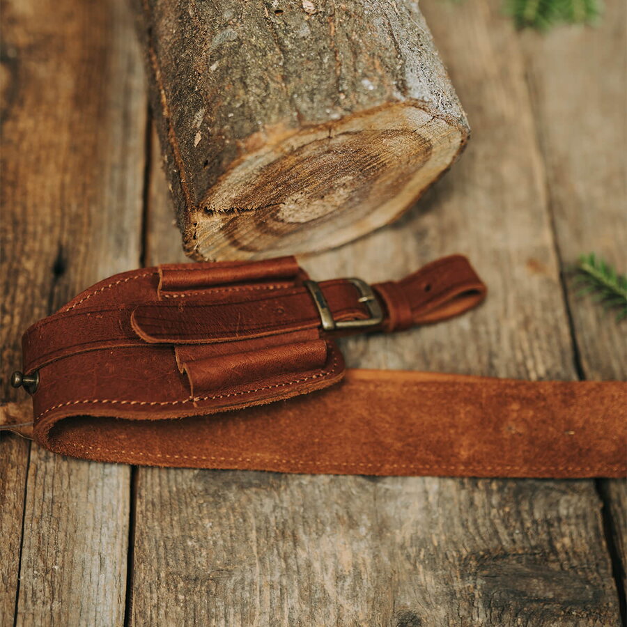 Curea Arma Tapel Piele, Model 8B