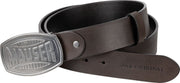 Curea MAUSER Piele Dark Brown, Masura L, 125cm