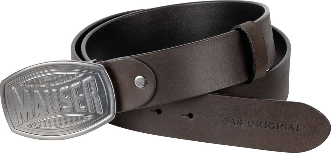 Curea MAUSER Piele Dark Brown, Masura L, 125cm