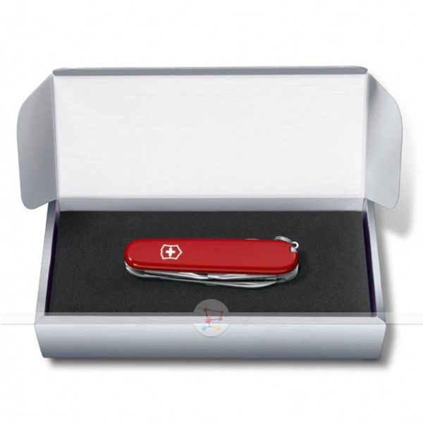 Cutie Briceag Victorinox, Gift Box Cu Manson, 5 Straturi 9.1cm, Argintiu