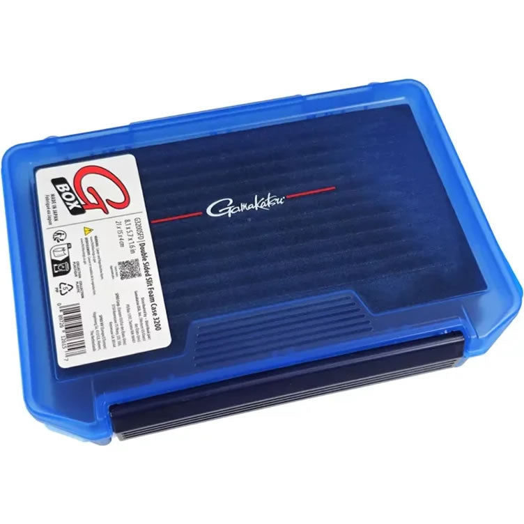 Cutie GAMAKATSU G-Box Double Slit Foam 3200, 20.8x14.7x6cm
