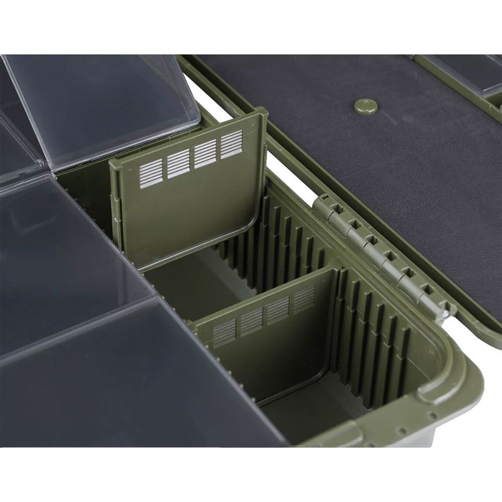 Cutie GOLDEN CATCH G.Carp Flat Tackle Box, 34.5x17.5x7.5cm