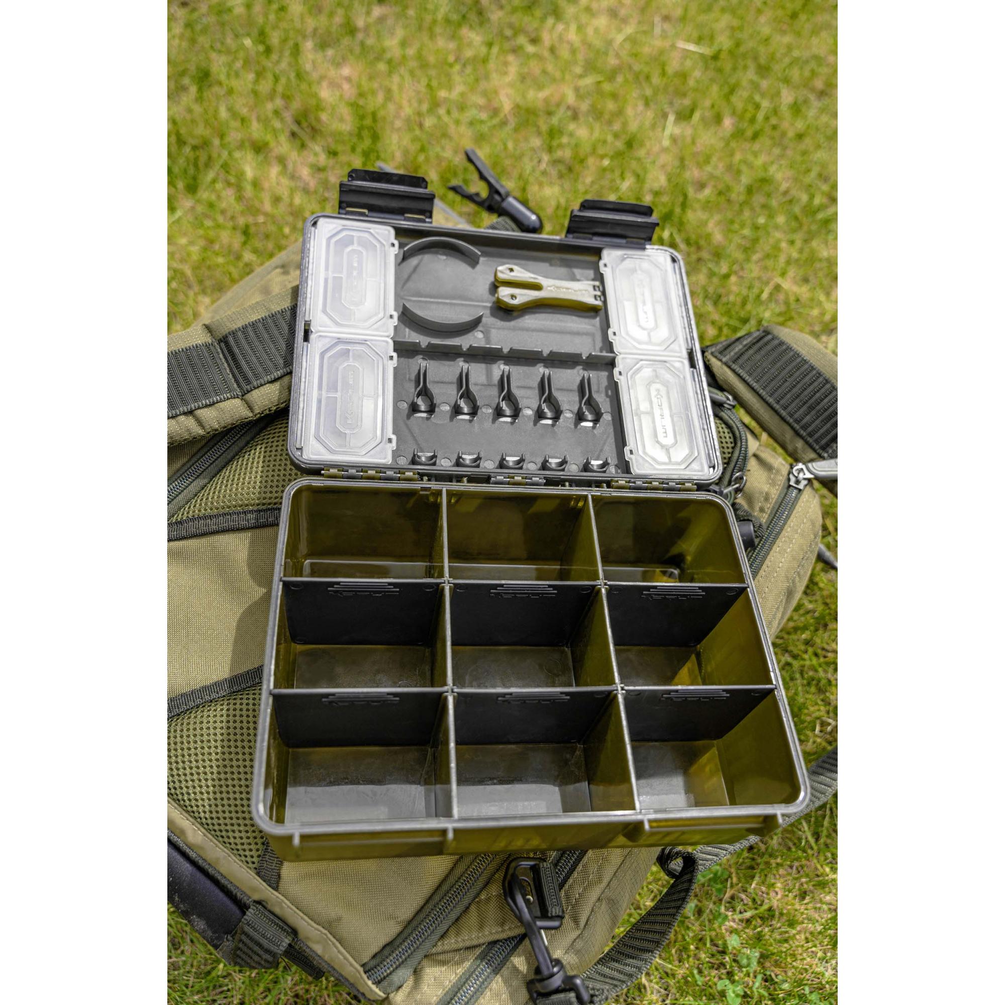 Cutie KORUM Unloaded Tackle Blox, 19.6x25x9.1cm