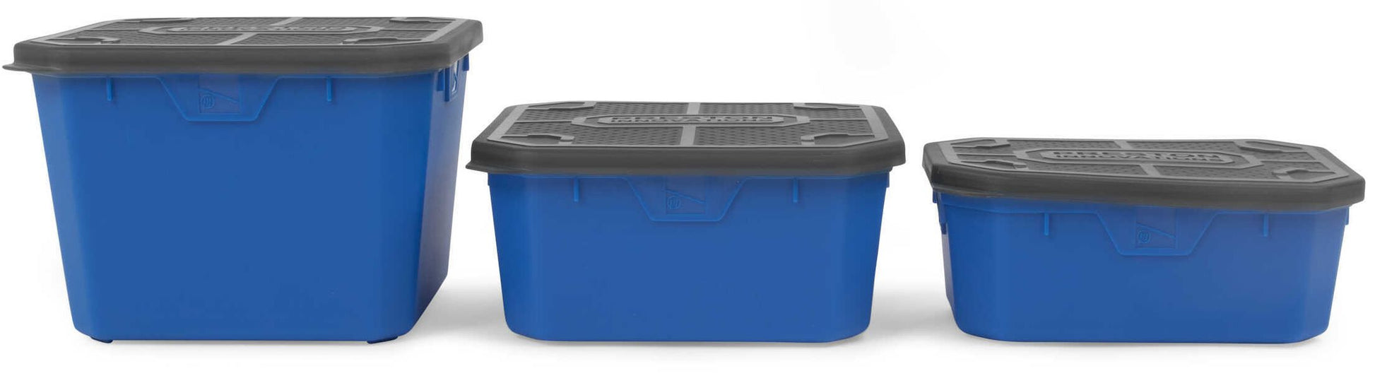 Cutie Momeala Preston Bait Tubs 3PT, Blue Black