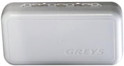 Cutie Muste Greys Waterproof Fly Box Large, White
