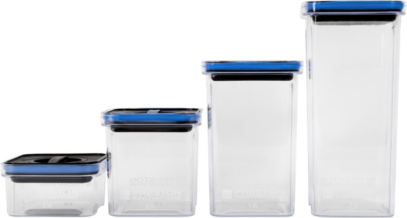 Cutie PRESTON Bait Safe Container 1.6L, Transparent