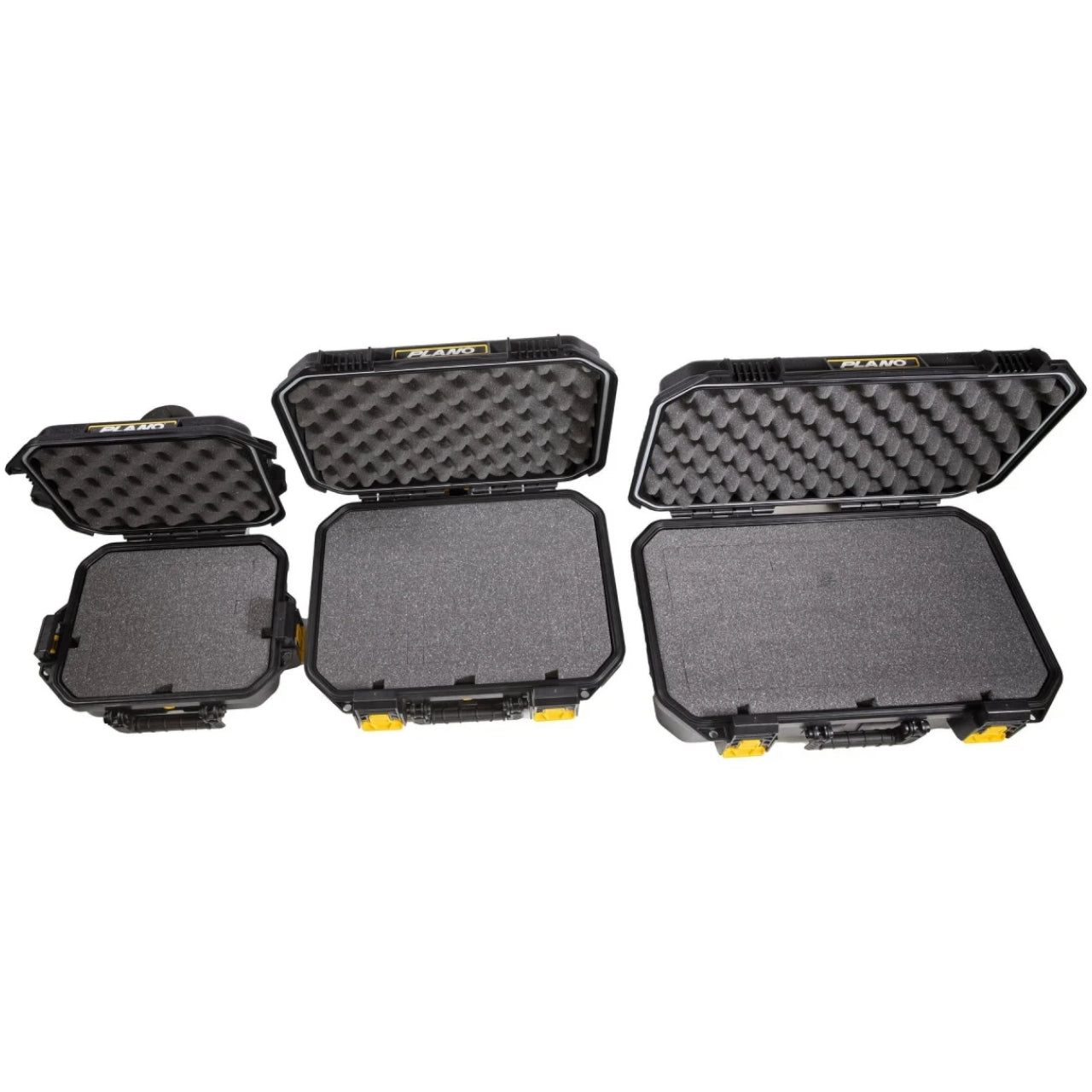 Cutie Transport Pistol PLANO All Weather2 Pistol Case, X Large, capacitate 4 pistoale