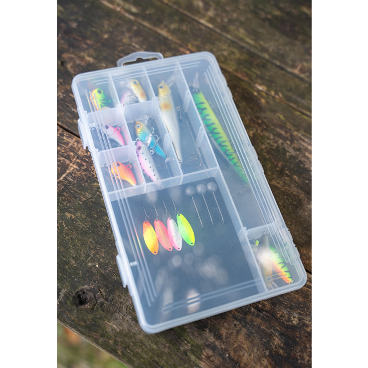 Cutie ZEBCO Trophy Compact Jighead Box, 25x14x3cm