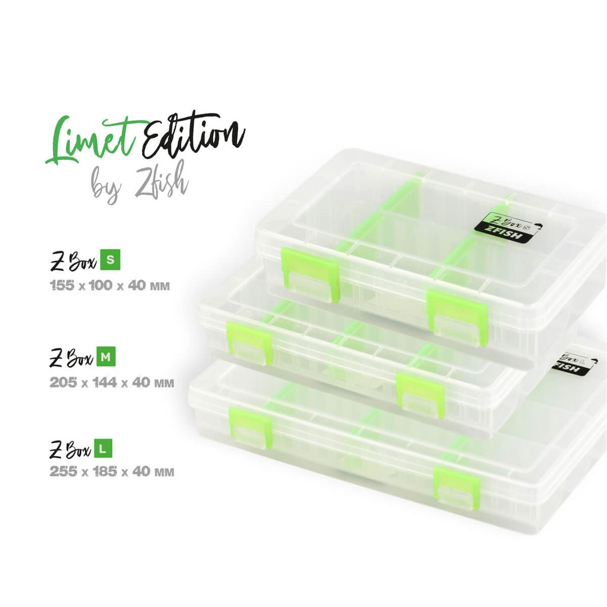 Cutie ZFISH Tackle Box Z-Box M, 20.5x14.4x4cm