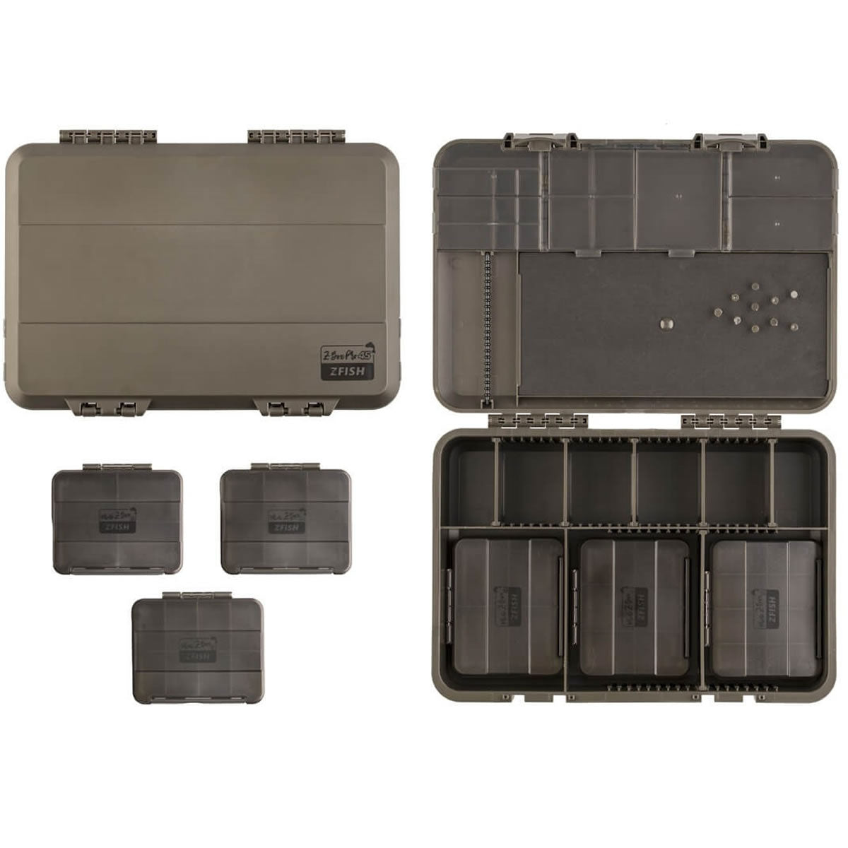 Cutie ZFISH Tackle Box Z-Box PRO 45 (4in1), 28.5x19.5x7cm