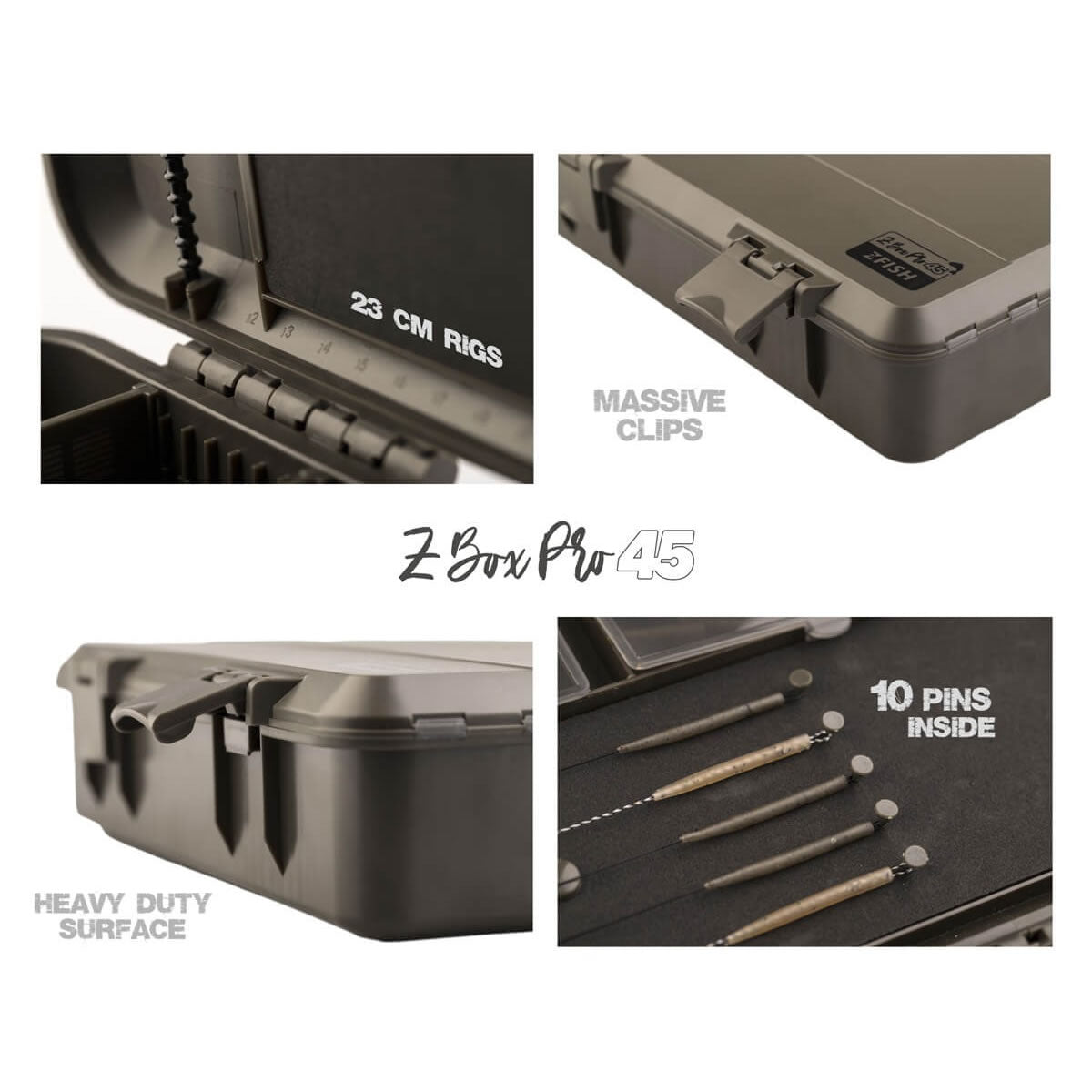 Cutie ZFISH Tackle Box Z-Box PRO 45 (4in1), 28.5x19.5x7cm