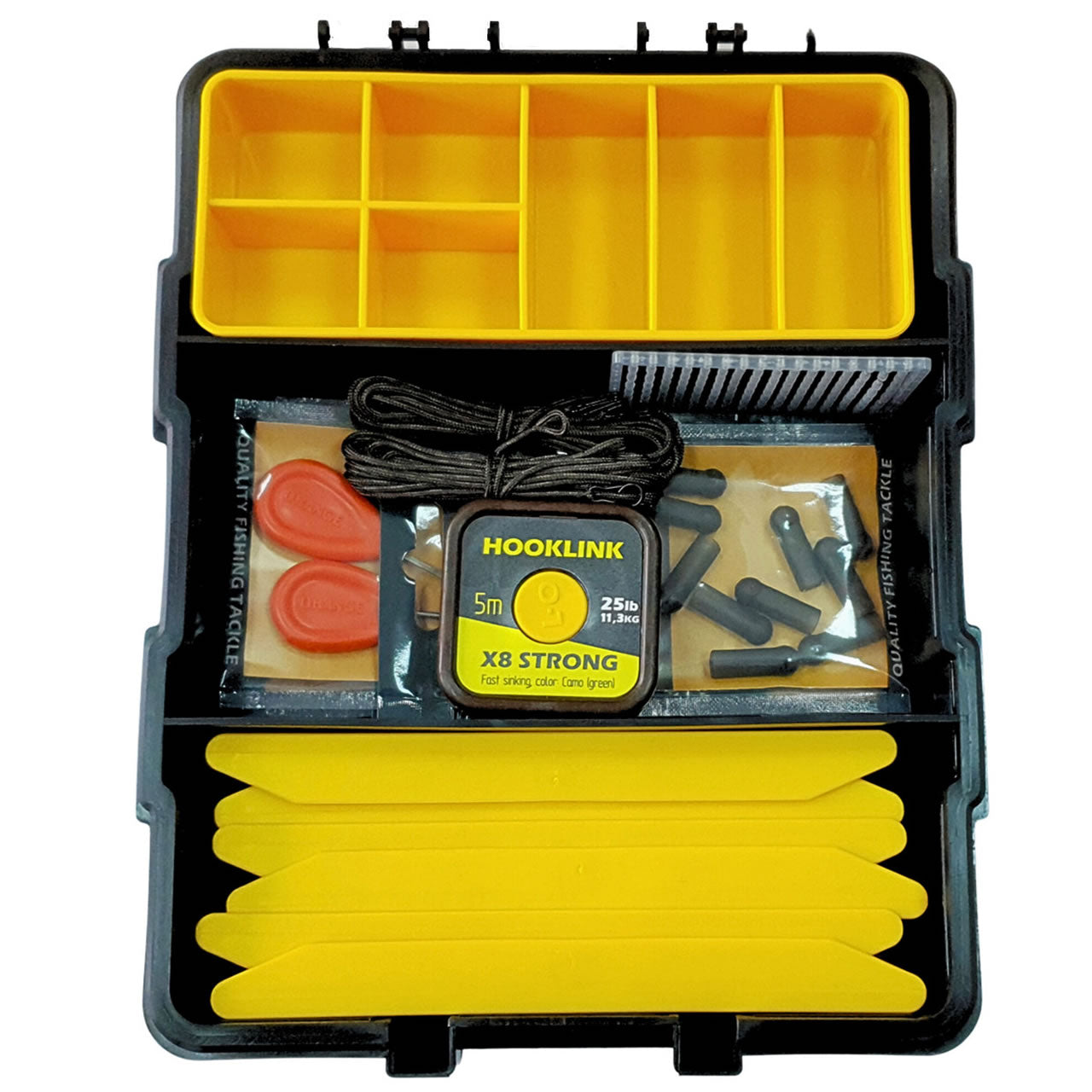 Cutie cu Accesorii Crap Orange Carp Helicopter 113, 91 Accesorii