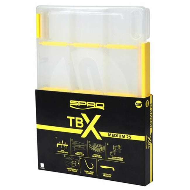 Cutie pentru Accesorii Spro TBX Clear, 25x17.5x2.5cm