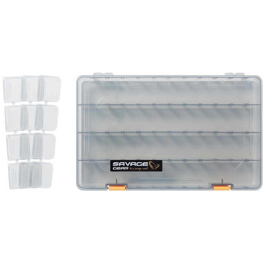 Cutie pentru Naluci SAVAGE GEAR Tip 6B Deep Smoke, 36x22.5x8cm