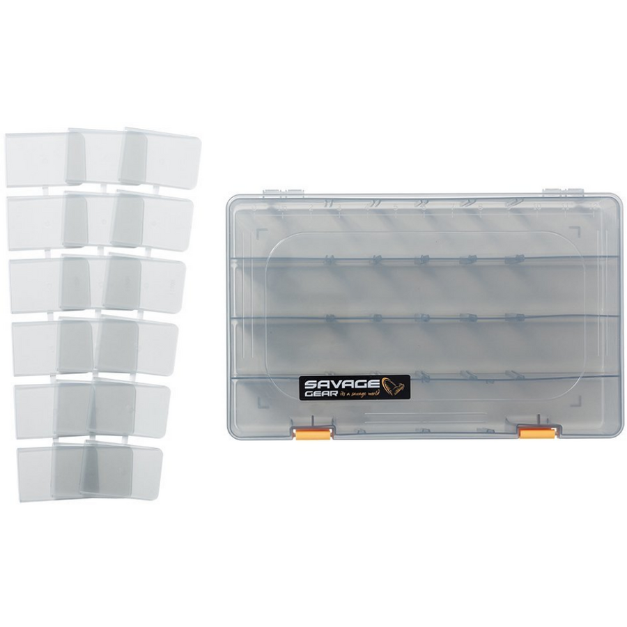 Cutie pentru Naluci SAVAGE GEAR Tip 6B Smoke, 36x22.5x5cm