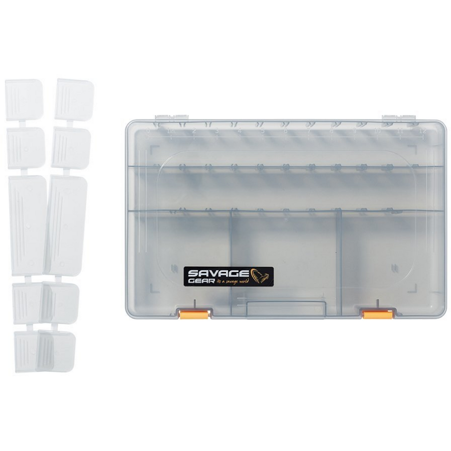 Cutie pentru Naluci SAVAGE GEAR Tip 6D Smoke, 36x22.5x5cm