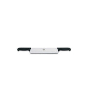 Cutit Bucatarie 2 Manere Victorinox Cheese Knife, Fibrox, Lama 30cm, Negru