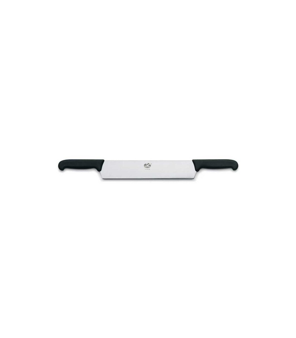 Cutit Bucatarie 2 Manere Victorinox Cheese Knife, Fibrox, Lama 30cm, Negru