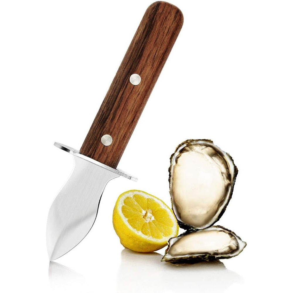 Cutit Bucatarie Stridii Victorinox Oyster Knife, Lama Fixa, Lemn, Maro