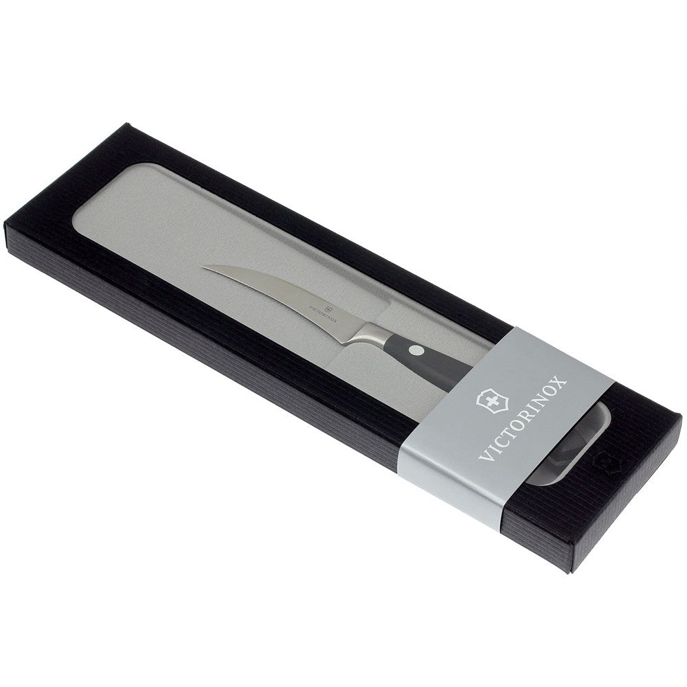 Cutit Bucatarie Victorinox Grand Maître Wood Saping Knife, Lama 8cm, Negru