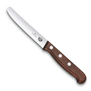 Cutit Bucatarie Victorinox, Paring Knife, Lama Zimtata 10cm, Lemn, Maro, Cutie Cadou