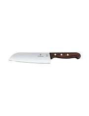 Cutit Bucatarie Victorinox SANTOKU, Lama 17 cm, Lemn , Maro, Cutie Cadou