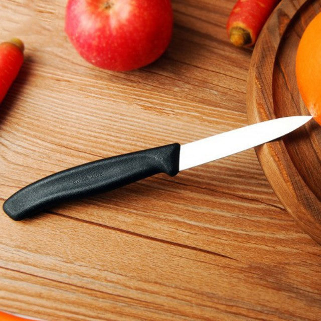 Cutit Bucatarie Victorinox, Swiss Classic Paring Knife, Lama 8cm, Negru