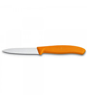 Cutit Bucatarie Victorinox, Swiss Classic Paring Knife, Lama Zimtata 8cm, Portocaliu