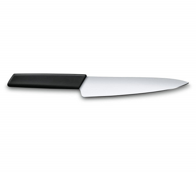 Cutit Bucatarie Victorinox Swiss Modern Kitchen Knife, Lama 19cm, Negru, Blister