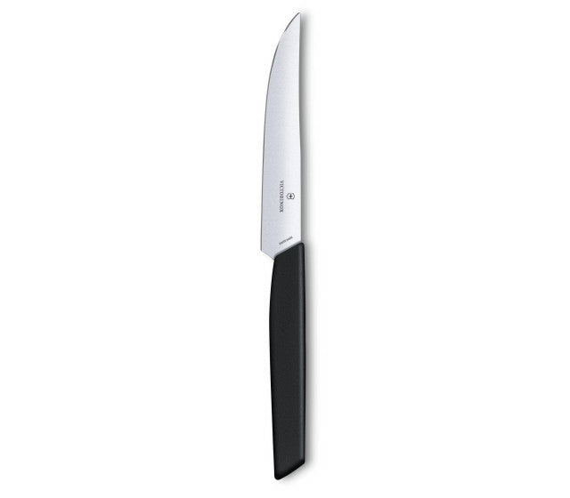 Cutit Bucatarie Victorinox Swiss Modern Steak Knife, Lama 12cm, Negru