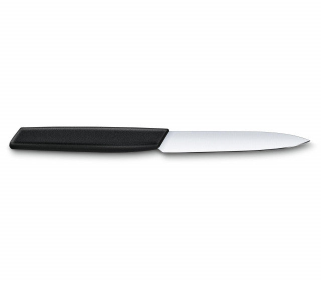 Cutit Bucatarie Victorinox, Swiss Paring Modern Knife, Lama 10cm, Negru