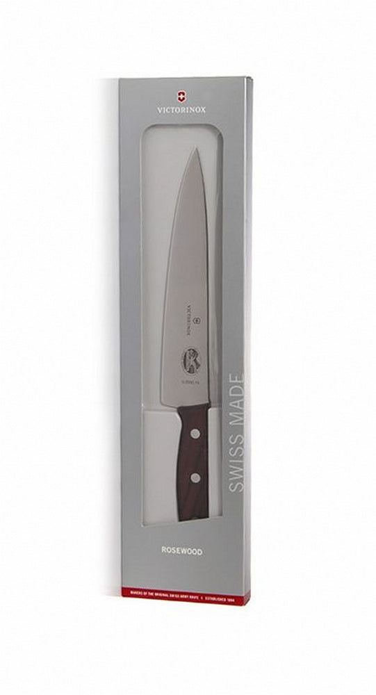 Cutit Bucatarie Victorinox, Wood Chefs Knife, Lama 20cm, Maro, Cutie Cadou