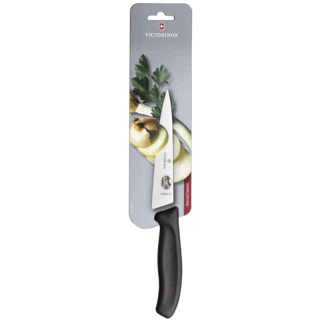 Cutit Carne Victorinox, Swiss Classic Chefs Knife, Lama 19cm, Negru, Blister