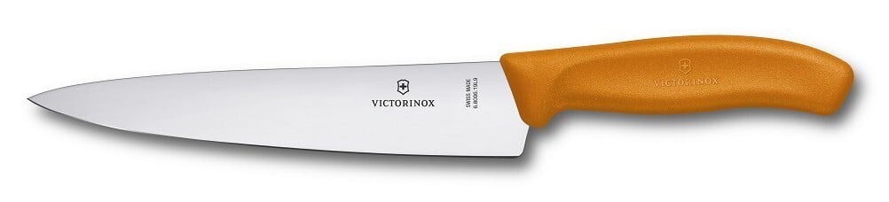 Cutit Carne Victorinox, Swiss Classic, Lama 19 cm, Galben, Blister