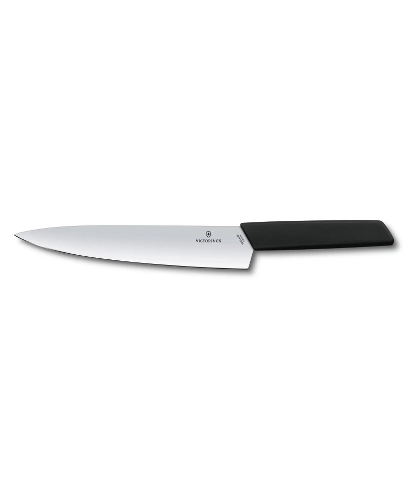 Cutit Carne Victorinox Swiss Modern Carving Knife, Lama 22cm Negru, Blister
