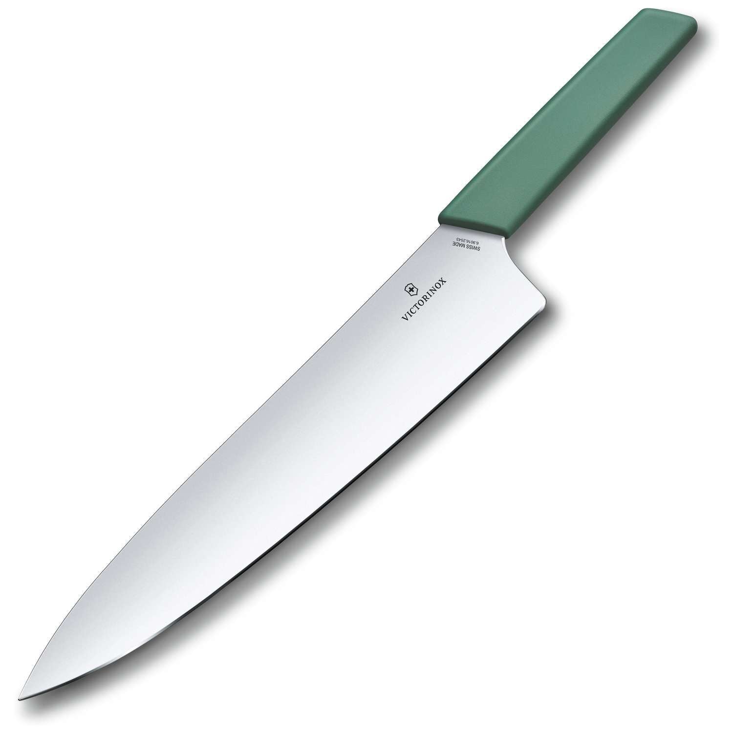 Cutit Carne Victorinox Swiss Modern Chefs Knife, Lama 25cm, Verde Menta, Blister