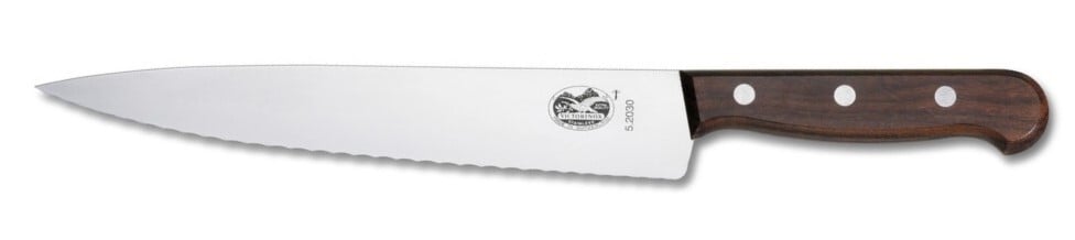 Cutit Carne Victorinox, Wood Carving Knife, Lama Zimtata 22cm, Maro