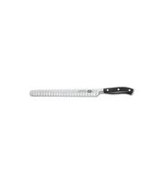 Cutit De Feliat Victorinox Grand Maitre Slicing Knife, Lama Gofrata 26cm, Negru, Cutie Cadou
