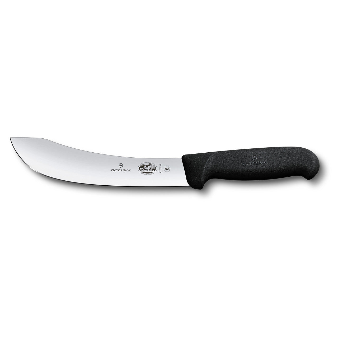 Cutit De Jupuit Victorinox Skinning Knife, German Type, Fibrox, Lama 18cm, Negru