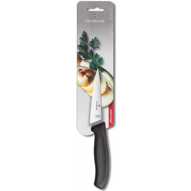 Cutit Dezosat Victorinox, Swiss Clasic Knife, Lama 12cm, Negru, Blister