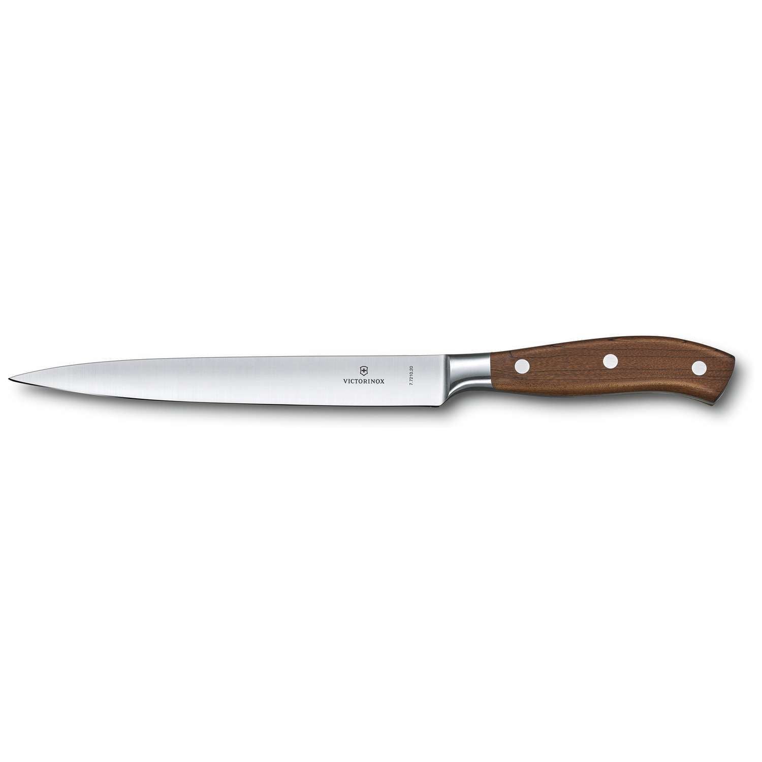Cutit Filetat Victorinox Grand Maitre Wood Filleting Knife, Lama 20cm, Maro, Cutie Cadou
