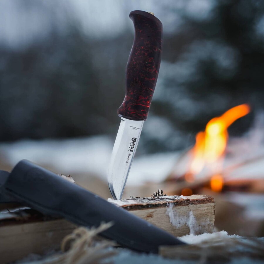 Cutit HELLE Allmenn Lama 90mm + Teaca