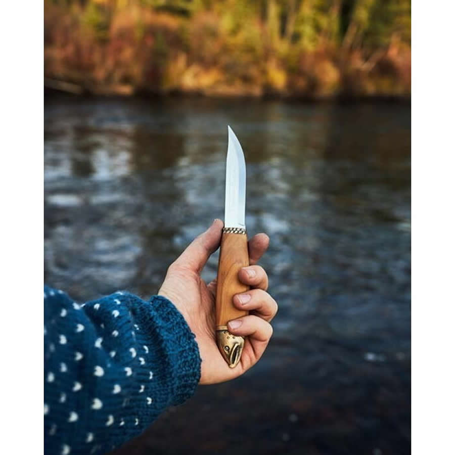 Cutit MARTTIINI OY Salmon Knife, Lama 11cm + Cutie Cadou