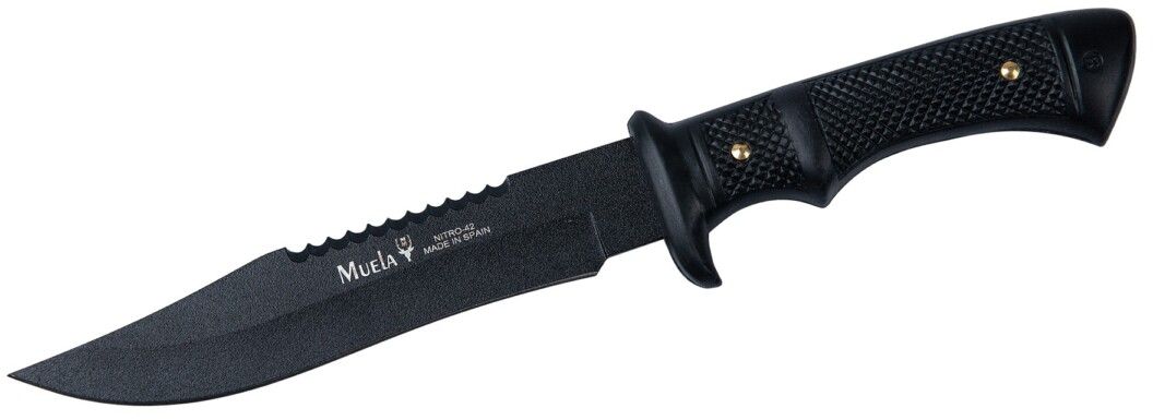 Cutit MUELA 160mm Blade 55-16, Black Rubber Handle